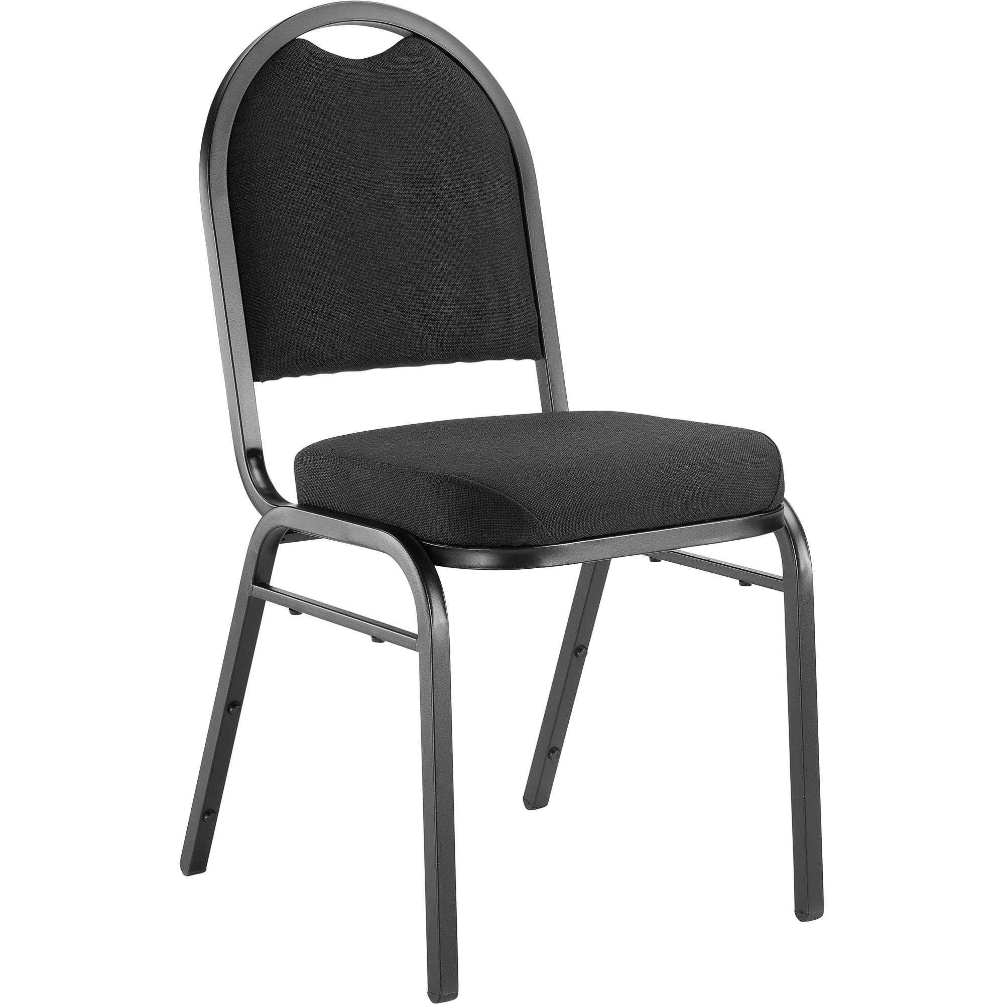 National Public Seating, 9200 Series Fabric Stack Chair, Primary Color Black, Included (qty.) 1, Seating Type Dining Chair, Model# 9260-BT